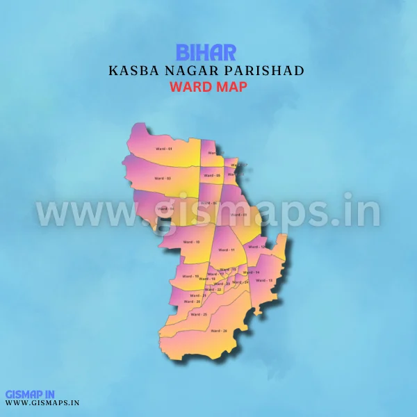 Kasba Nagar Parishad Ward Map